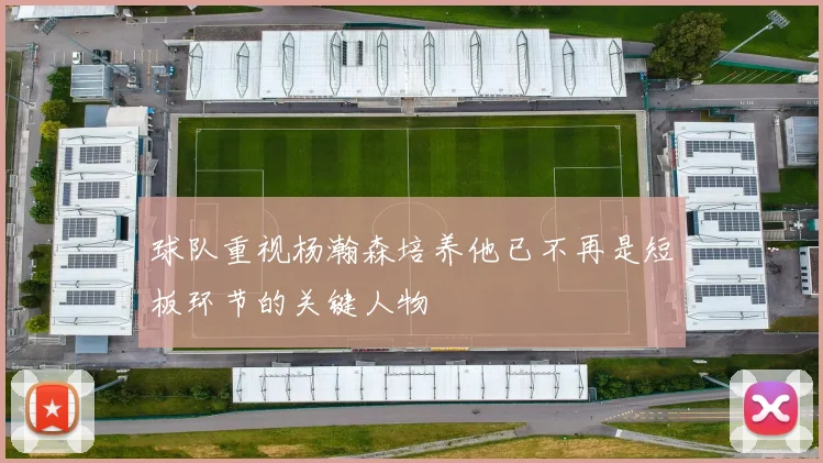 球队重视杨瀚森培养他已不再是短板环节的关键人物